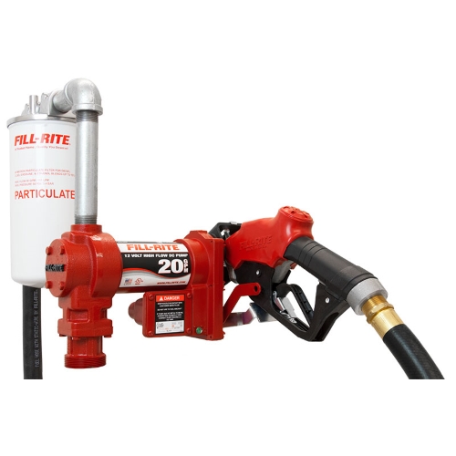 Fill-Rite FR4210GBFQ 12v DC Pump  17 GPM  auto nozzle - Fast Shipping - Consumer Petroleum Pumps